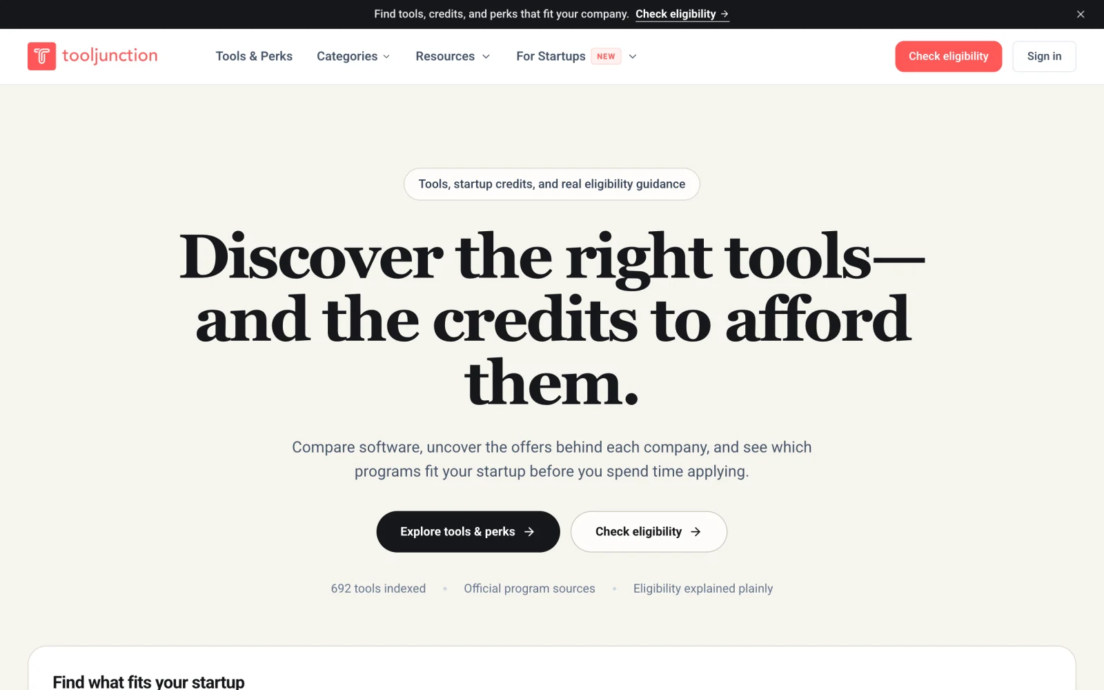 ToolJunction home page